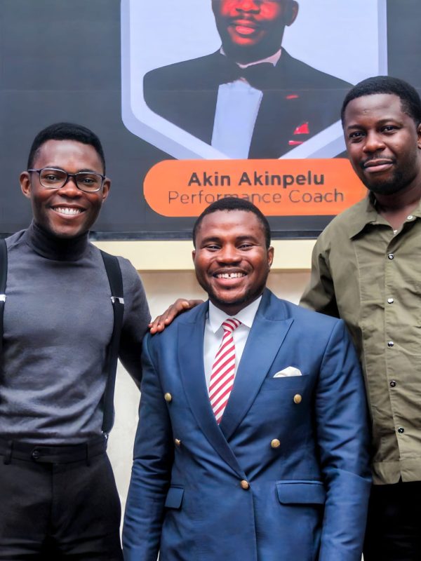 Dr Abraham Owoseni With Drs Stephen Oluwatobi and Akin Akinpelu